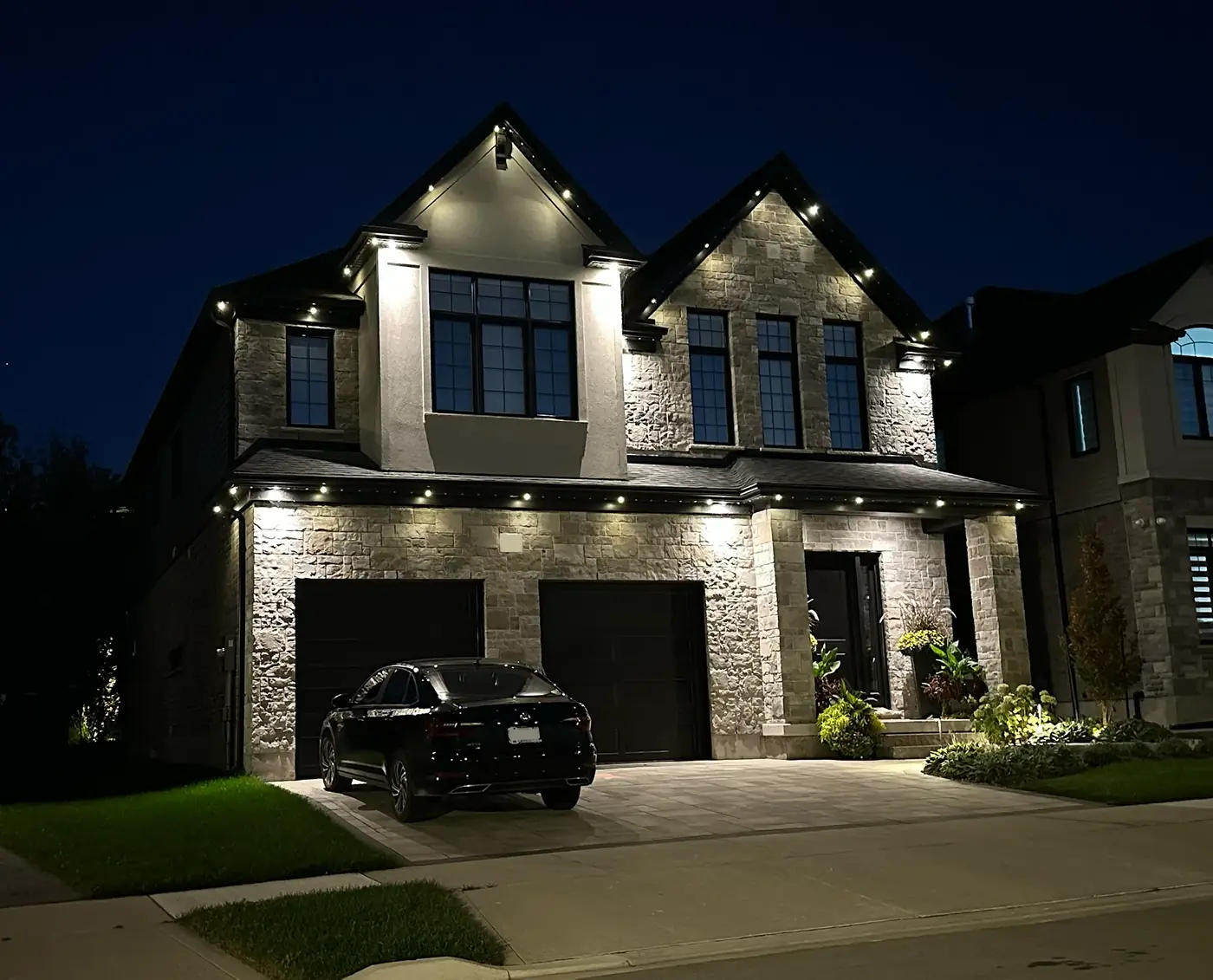 Permanent LED Lights in Cambridge by Hero Washing